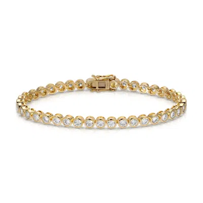 Native Gem Women's Solar Bracelet- Gold Vermeil