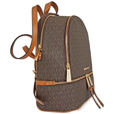 Michael Kors Michael  Rhea Monogrammed Medium Logo Backpack