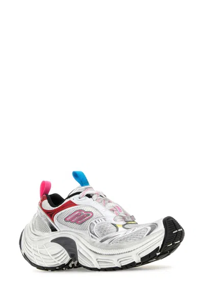 Balenciaga Multicolor Mesh And Rubber 6xl Sneakers