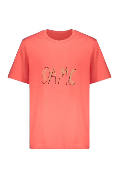 Oamc Dhalia T-shirt In Red