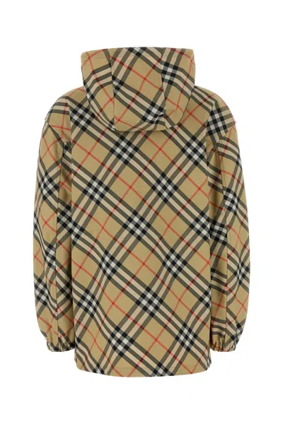 Burberry Women Embroidered Polyester Jacket In Multi