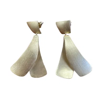 Saachi Women's Gold Twin Dangle Earrings