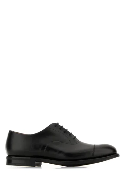 Church's Men Black Leather Consul R 2.0 Lace-up Shoes