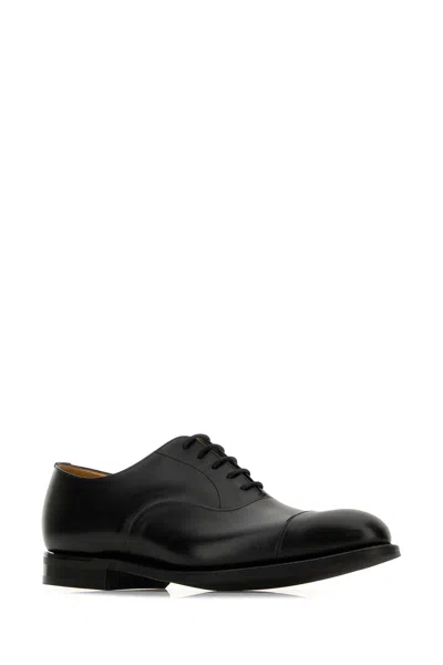 Church's Men Black Leather Consul R 2.0 Lace-up Shoes