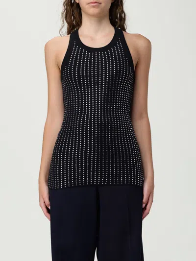 Attico T-shirt The  Donna Colore Nero In Black