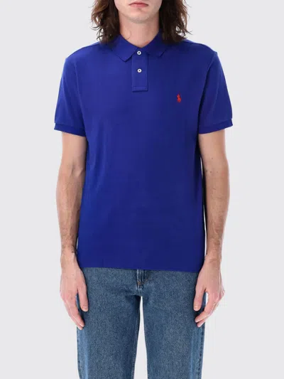 Polo Ralph Lauren Polo Shirt: Sskcslim1 In Blue