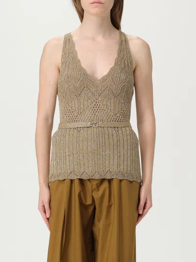 Twinset Top In Maglia  In Neutral