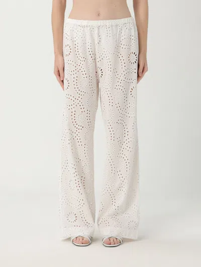 Mc2 Saint Barth Pantalone  Donna Colore Bianco In White