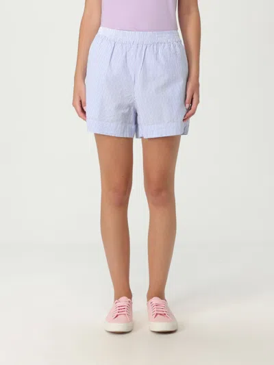 Mc2 Saint Barth Pantaloncino  Donna Colore Burro In Blue