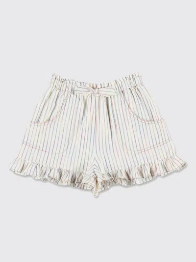 Zimmermann Pantaloncino  Bambino Colore Bianco In Neutral