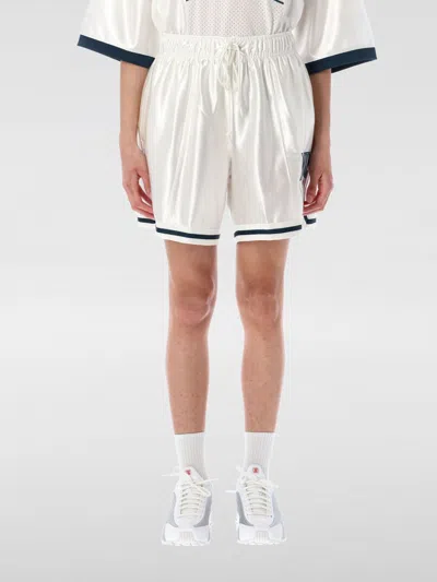 Nike Logo-embroidered Shorts In White