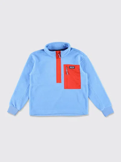 Patagonia Microdini Quarter-zip Fleece Pullover In Blue