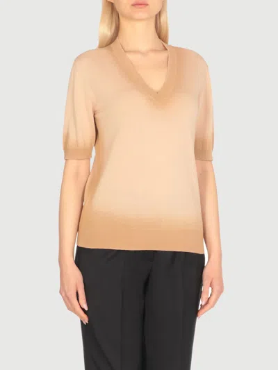 Fabiana Filippi Maglia  Donna Colore Beige In Neutral