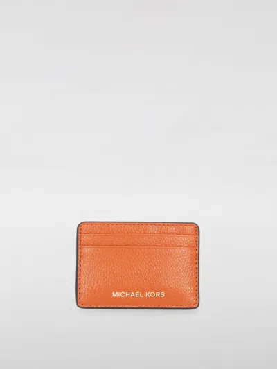 Michael Kors Portacarte Di Credito  In Pelle Martellata