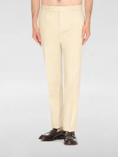 Incotex Pantalone Chino  In Cotone In White
