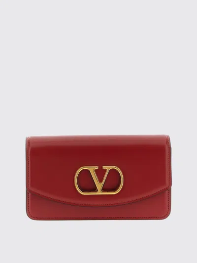 Valentino Garavani Borsa Vlogo Signature  In Pelle Spazzolata