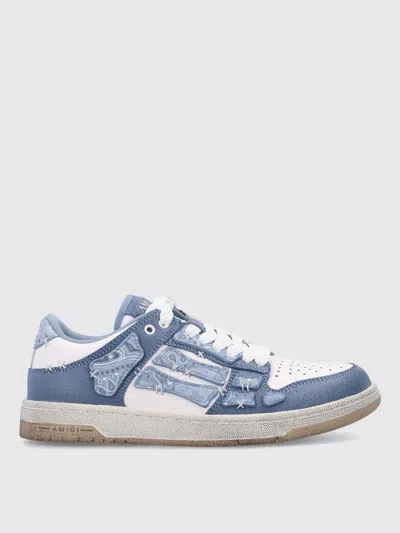 Amiri Low-top Bandana Skel Top Sneakers In Blue