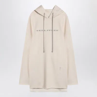 Drkshdw Oversized Sweatshirt Hollywood Ivory In Cotton Men In Neutral