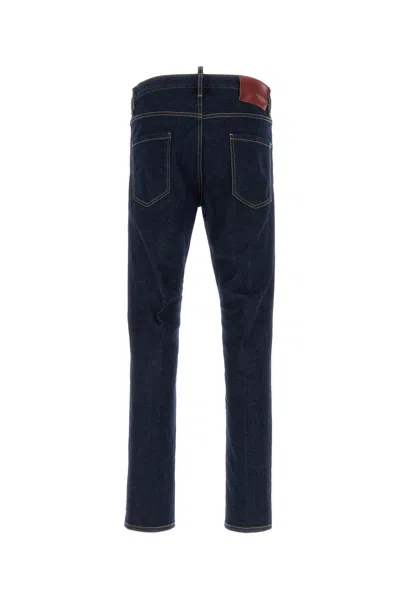 Dsquared2 Dsquared Men Cotton Jeans In Blue