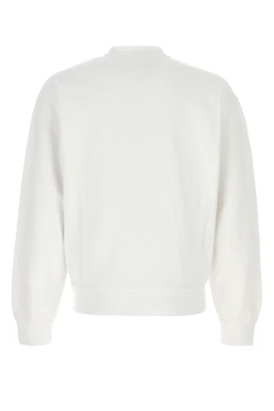 Dsquared2 Dsquared Men White Cotton Sweatshirt In White