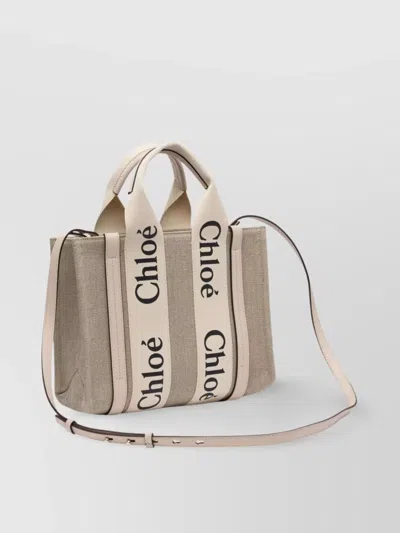 Chloé Leather Tote Bag Adjustable Strap