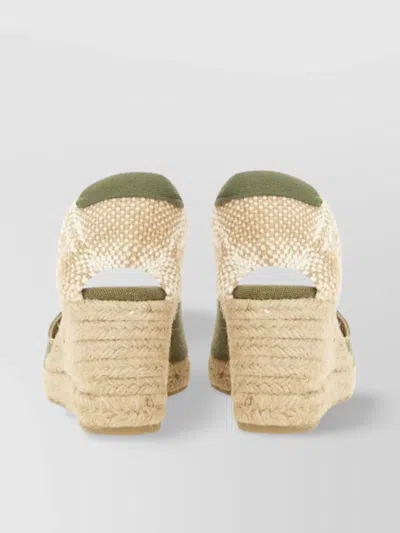 Castaã±er Closed Toe Wedge Heel Espadrille Style