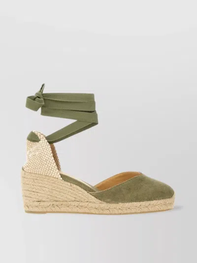 Castaã±er Closed Toe Wedge Heel Espadrille Style