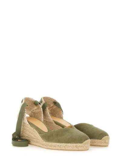 Castaã±er Closed Toe Wedge Heel Espadrille Style