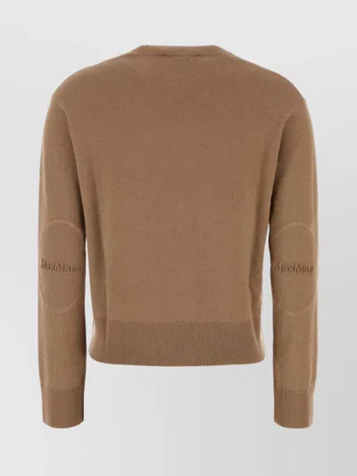 S Max Mara Wool Sweater Eco Biscuit