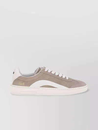 Dsquared2 Urban Edge Suede Sneakers In Neutral