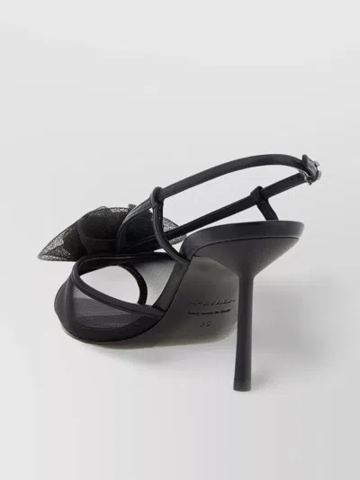 Le Silla 'nemesi' Sandals With Floral Mesh Detailing