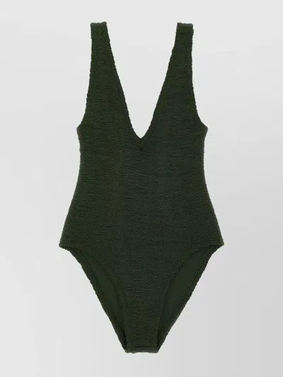 Hunza G Sadie Swim One-piece Swimsuit In Black