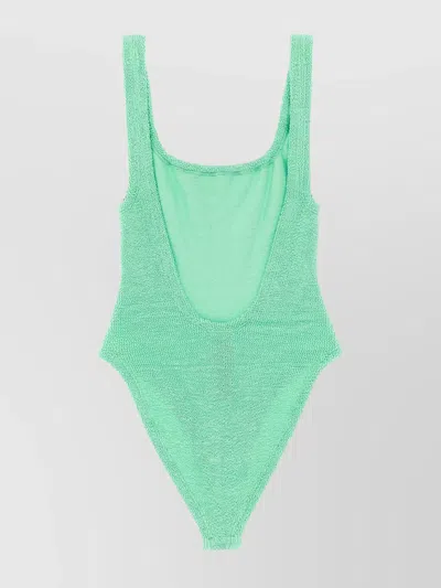 Hunza G Square Neck One-piece Swimsuit