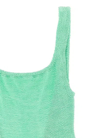 Hunza G Square Neck One-piece Swimsuit