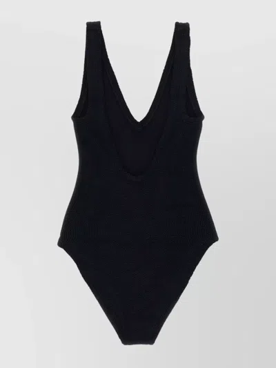 Hunza G Sadie Swim One-piece Swimsuit In Black