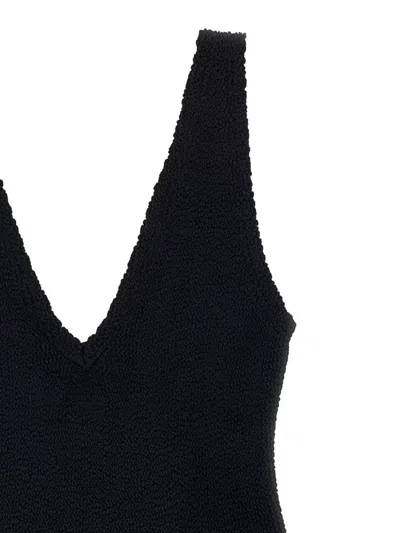 Hunza G Sadie Swim One-piece Swimsuit In Black