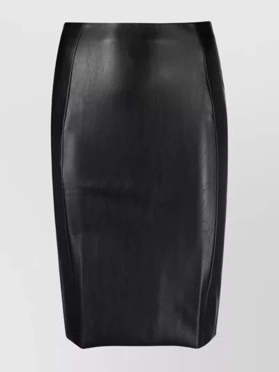 Wolford Jenna Faux Leather Midi Skirt