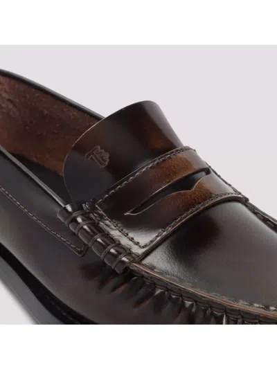 Tod's Penny Strap Leather Loafers