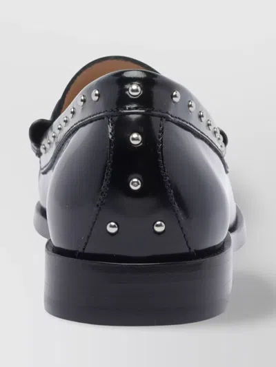Stuart Weitzman Loafers With Studded Detailing And Tassel Embellishment