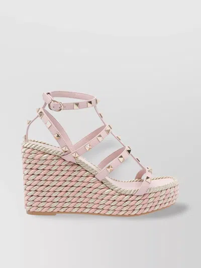 Valentino Garavani Women Rockstud Wedged Sandals