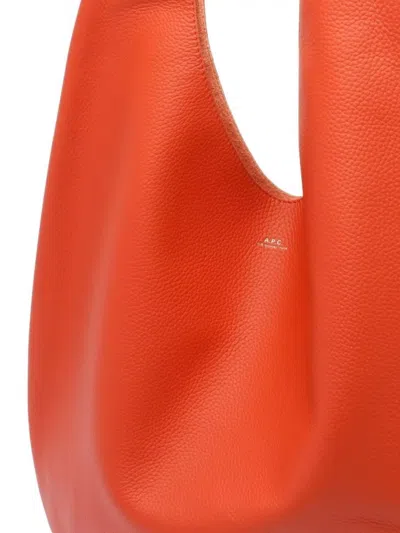 Apc Snow Leather Shoulder Bag