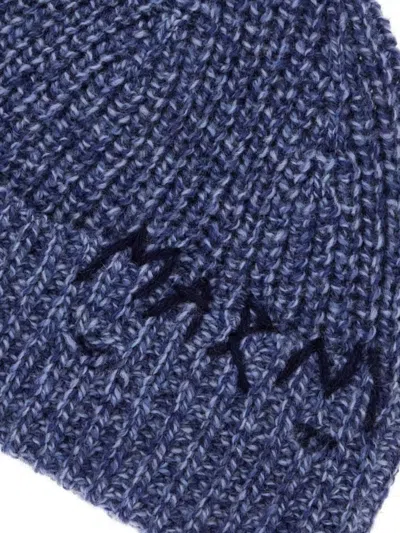 Marni Knit Ribbed Folded Cuff Hats