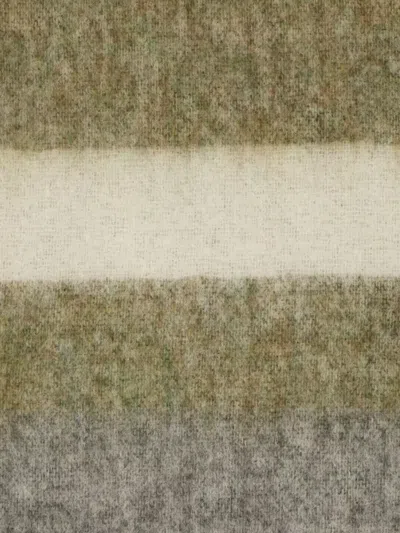 Marni Scarves Block Design Fringe Detail