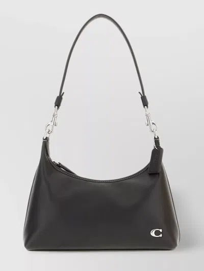 Coach Shoulder Bags With Adjustable Strap And Metal Hardware