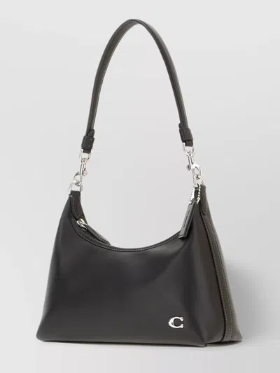 Coach Shoulder Bags With Adjustable Strap And Metal Hardware
