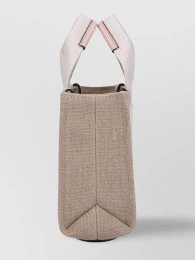 Chloé Rectangular Hand Tote Bag With Top Handles