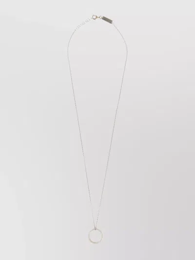 Maison Margiela Necklace With Adjustable Chain And Pendant Design