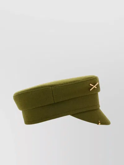 Ruslan Baginskiy Embellished Gold-tone Hardware Hat