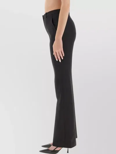 Theory Trousers With Belt Loops And Pockets In Black