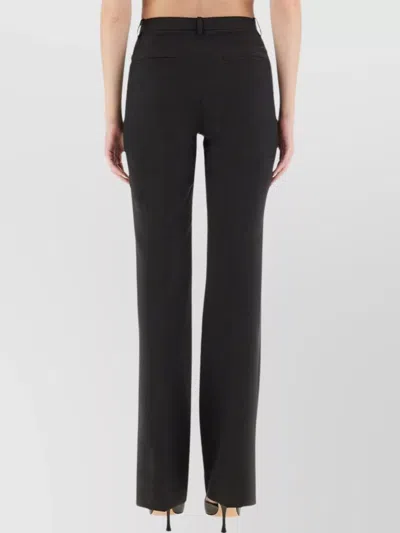 Theory Trousers With Belt Loops And Pockets In Black